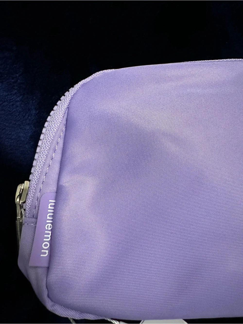 Lavender color belt bag